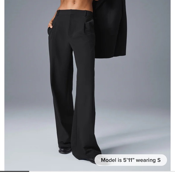 Alo High Waist Pursuit Trousers - Picture 1 of 5